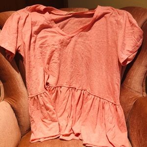 Pink Flowy Tshirt